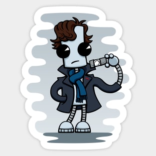 Ned the Detective Sticker